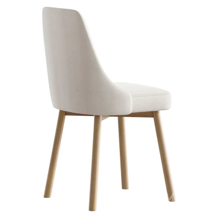 Contemporary Upholstered Dining Chair - Image 3