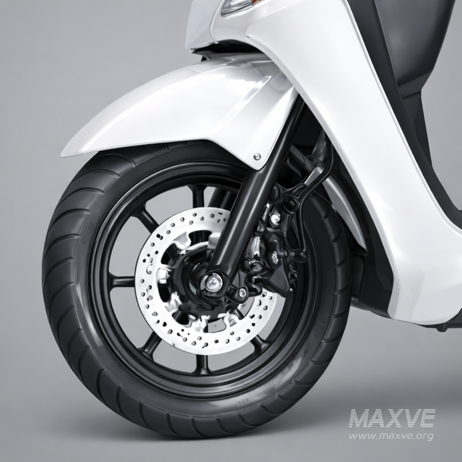 Modern White Electric Scooter - Image 8