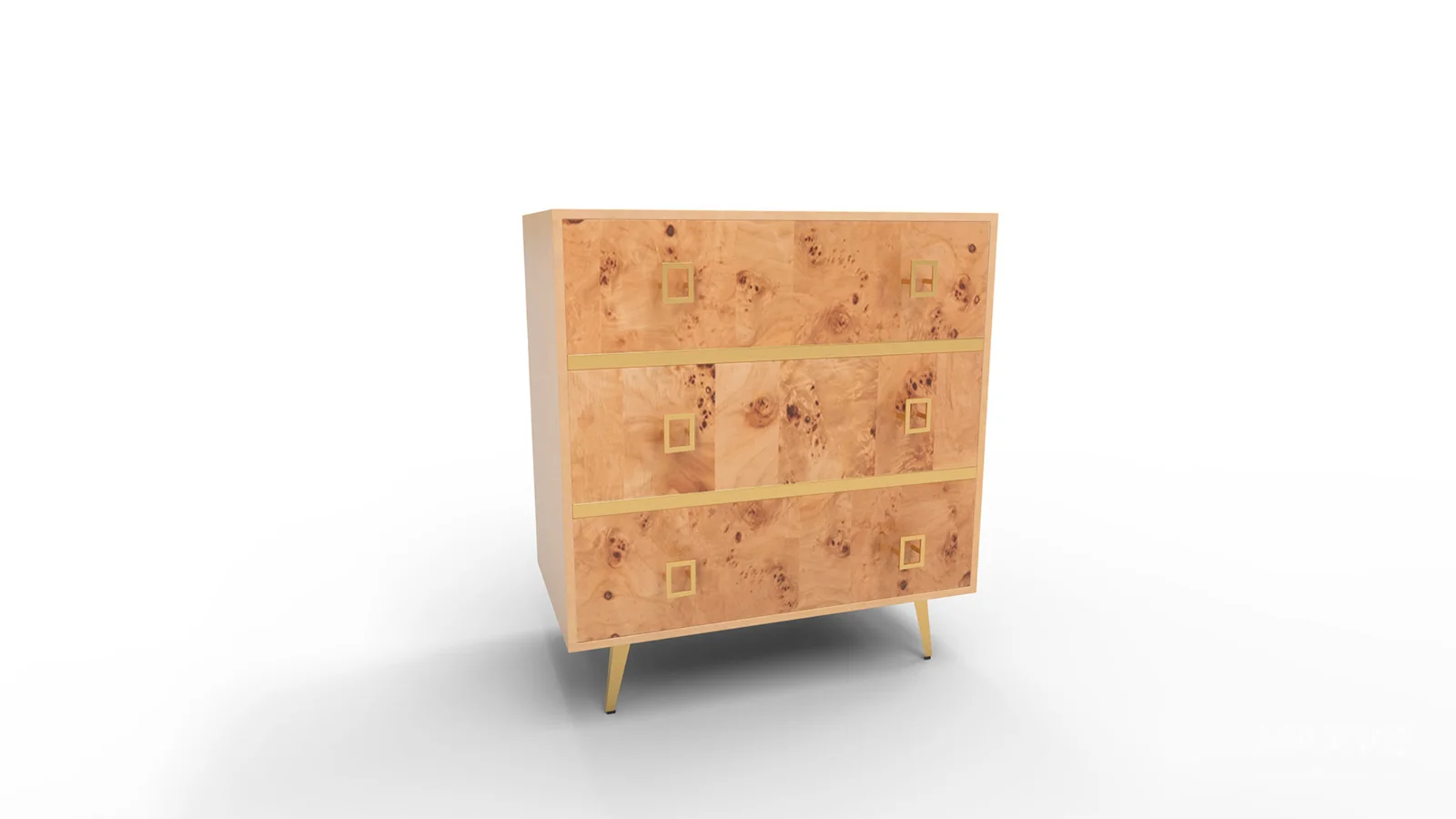 Katia Drawer Chest Natural Gold - Image 6
