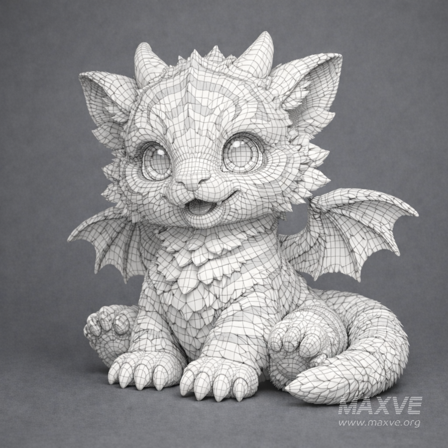 Cute Baby Tiger Dragon - Image 10