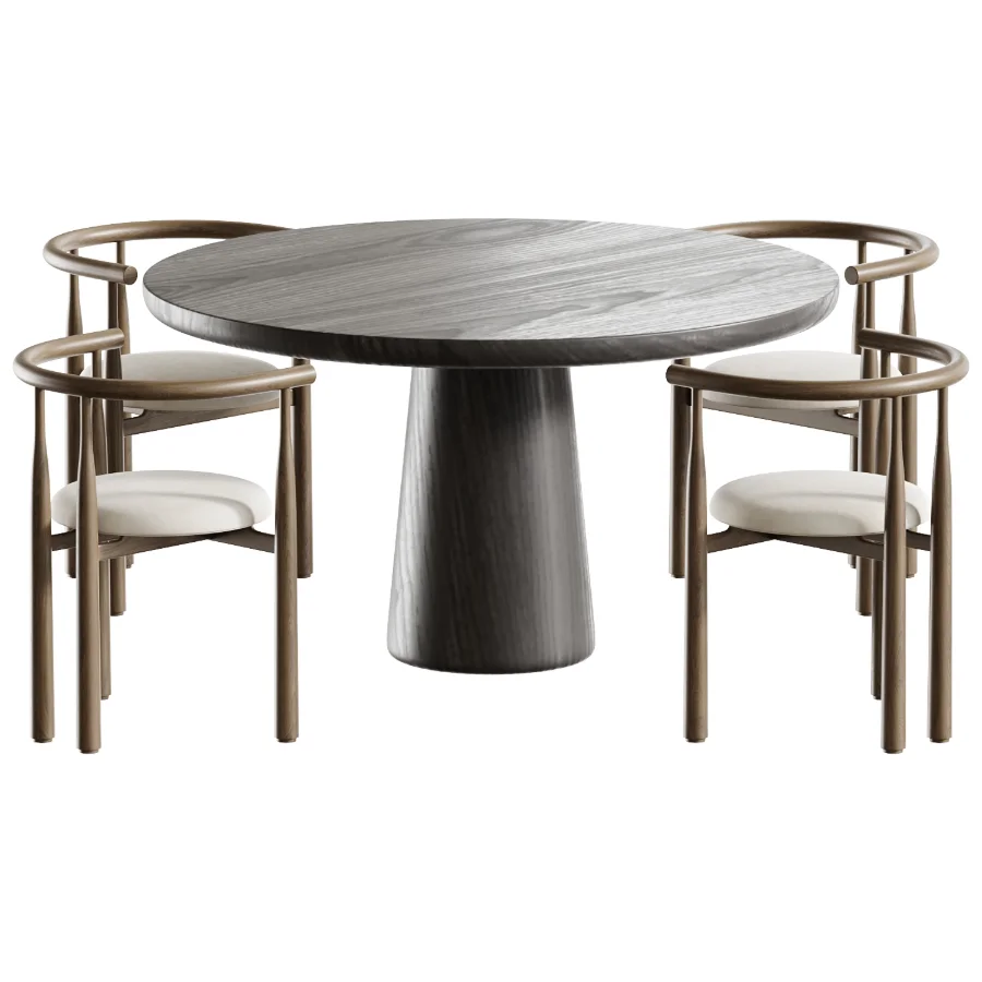 Chair RENGE and Dining table Makoto - Image 1