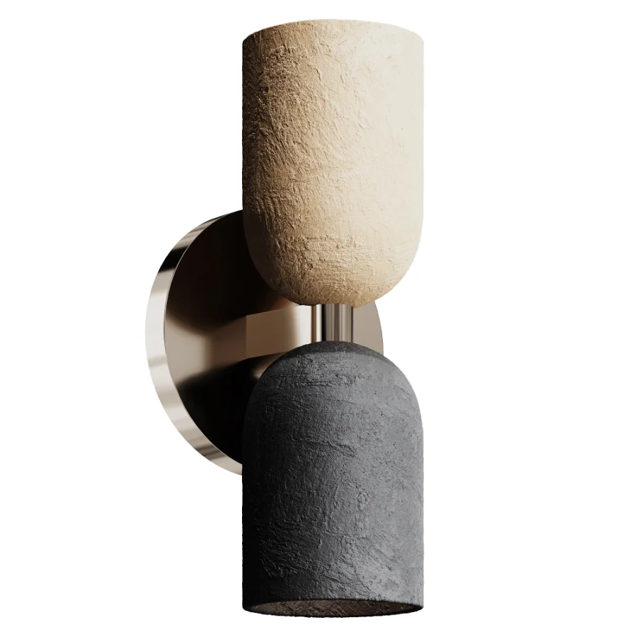 Ceramic Up Down Wall Sconce - Image 3