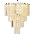 Large Janae chandelier made of glass Westwing Collection - Thumbnail 4