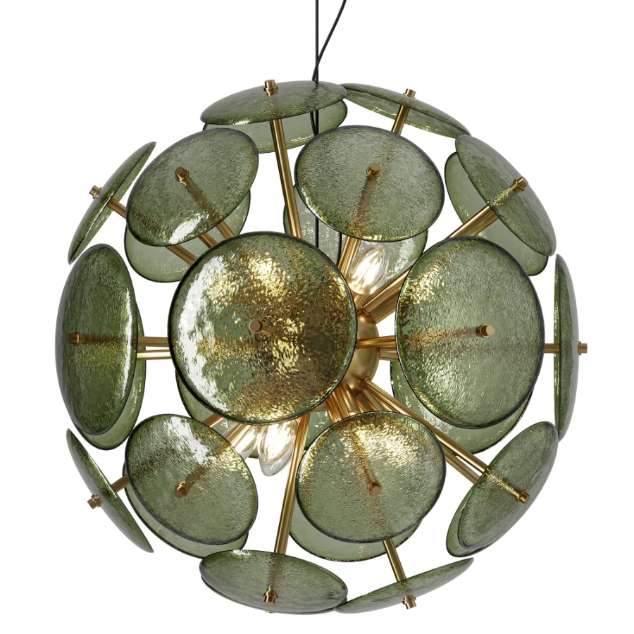 Mireille pendant lamp made of glass - Image 1