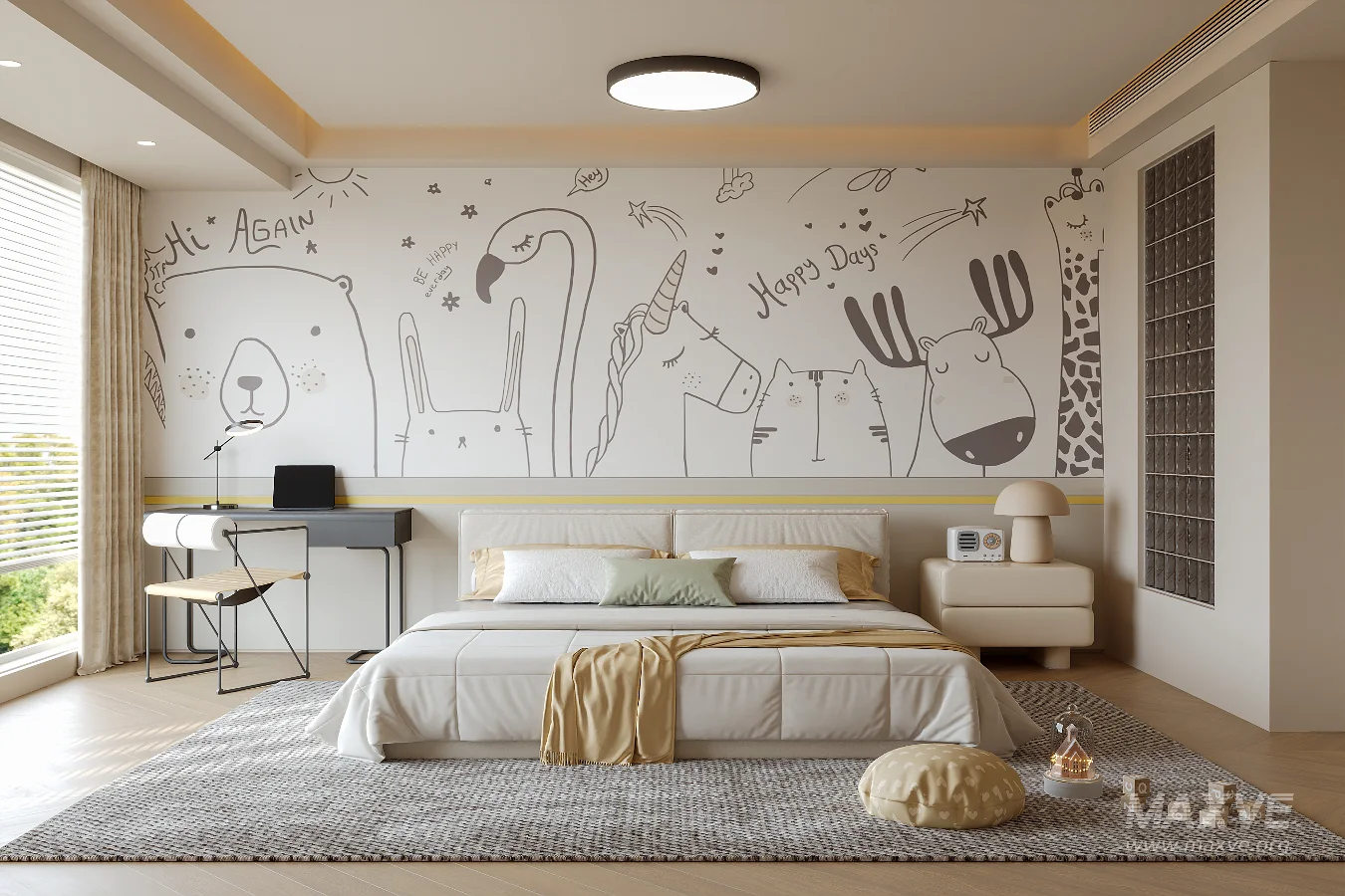 Modern bedroom - Image 1