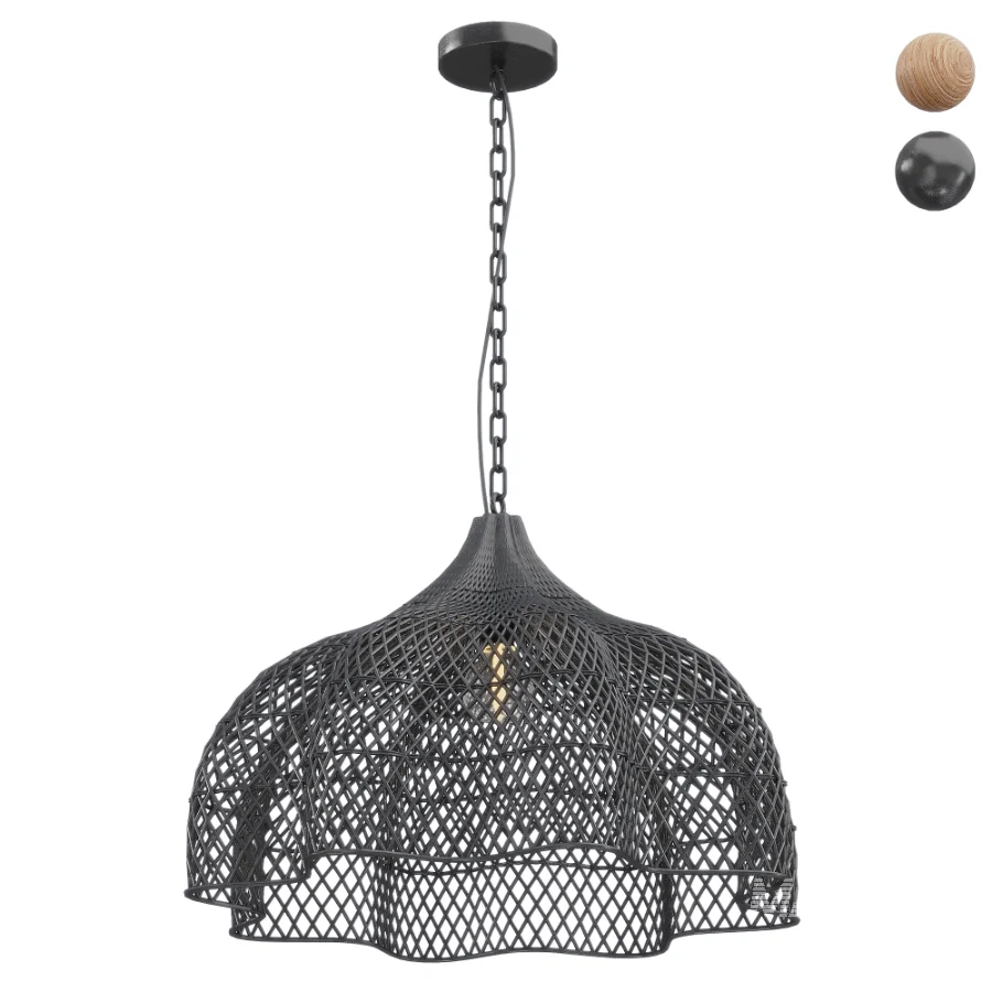 Matador Wicker Chandelier - Image 1