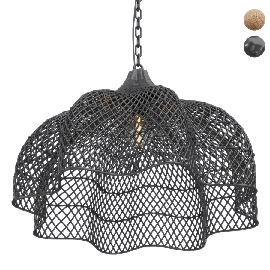 Matador Wicker Chandelier - Image 8