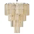 Large Janae chandelier made of glass Westwing Collection - Thumbnail 1