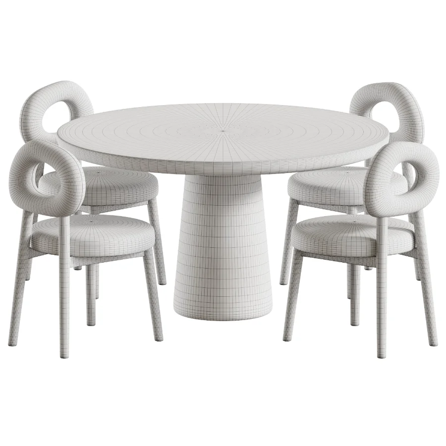 Tobo chair and Dining table Makoto - Image 5