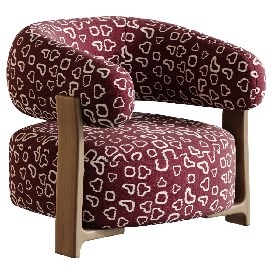 Fauteuil GRANITE – Bruin Walnoot - Image 4