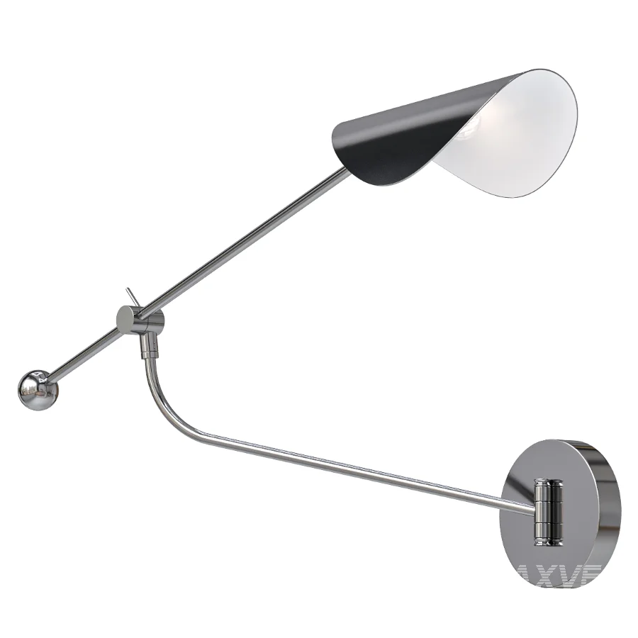Adjustable metal wall lamp - Image 2