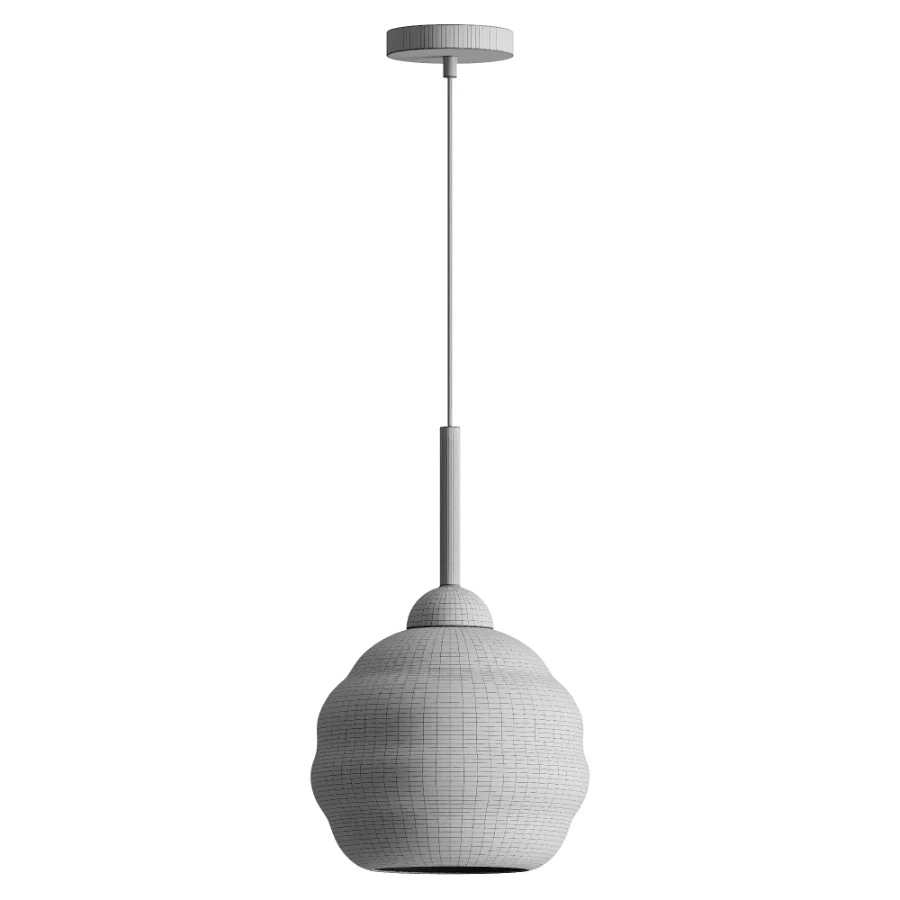 Mallew Vintage Glass Pendant Light - Image 3
