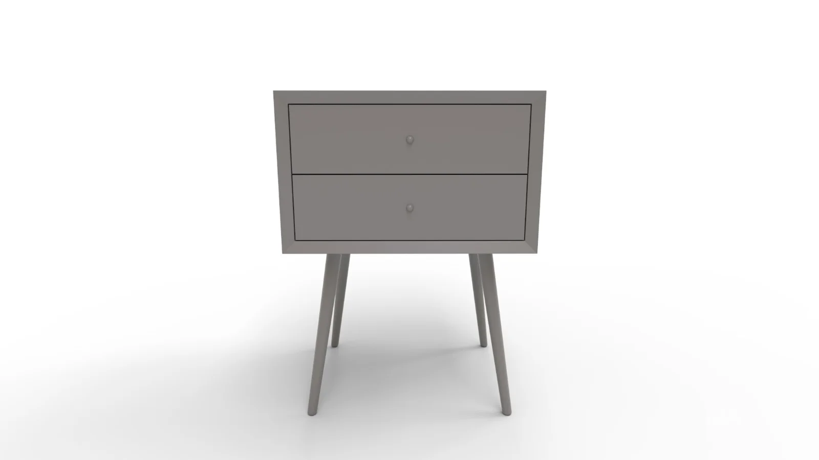 west elm Mid-Century Closed Nightstand - Image 3