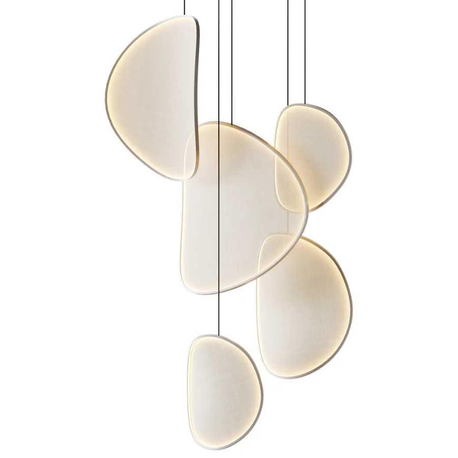LED fabric pendant lamp - Image 6