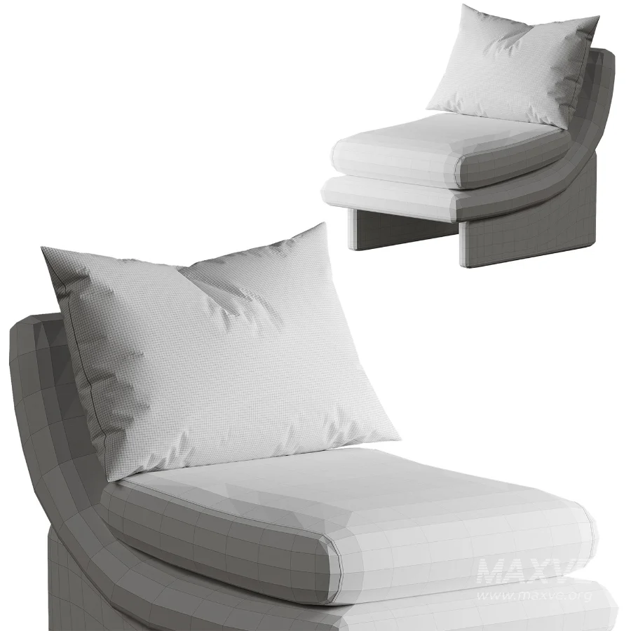 Tellis Sectional Chair - Image 1