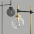 Camryn Glass Globe Floor Lamp - Thumbnail 1