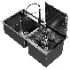 Sink Equipped With Dishwasher - Thumbnail 1