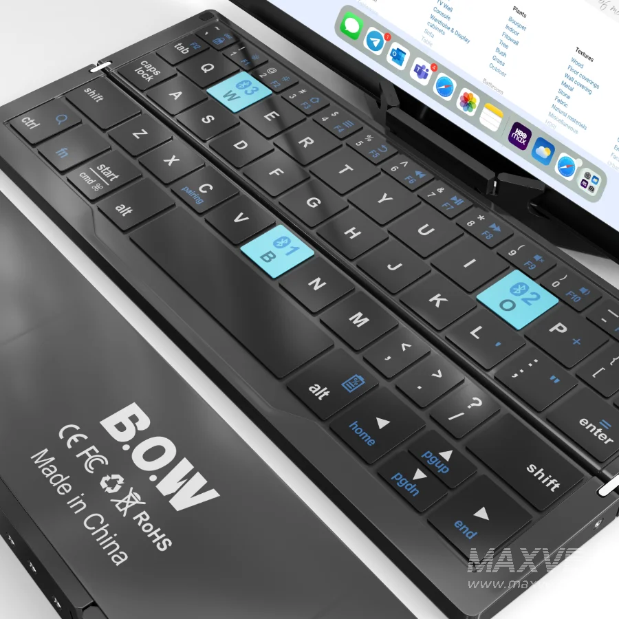 Bluetooth Keyboard Foldable iPad Pro - Image 7