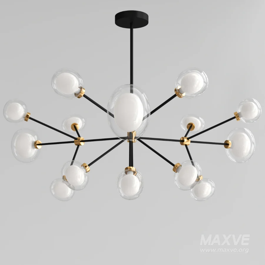 Module 8-Light Chandelier - Image 2