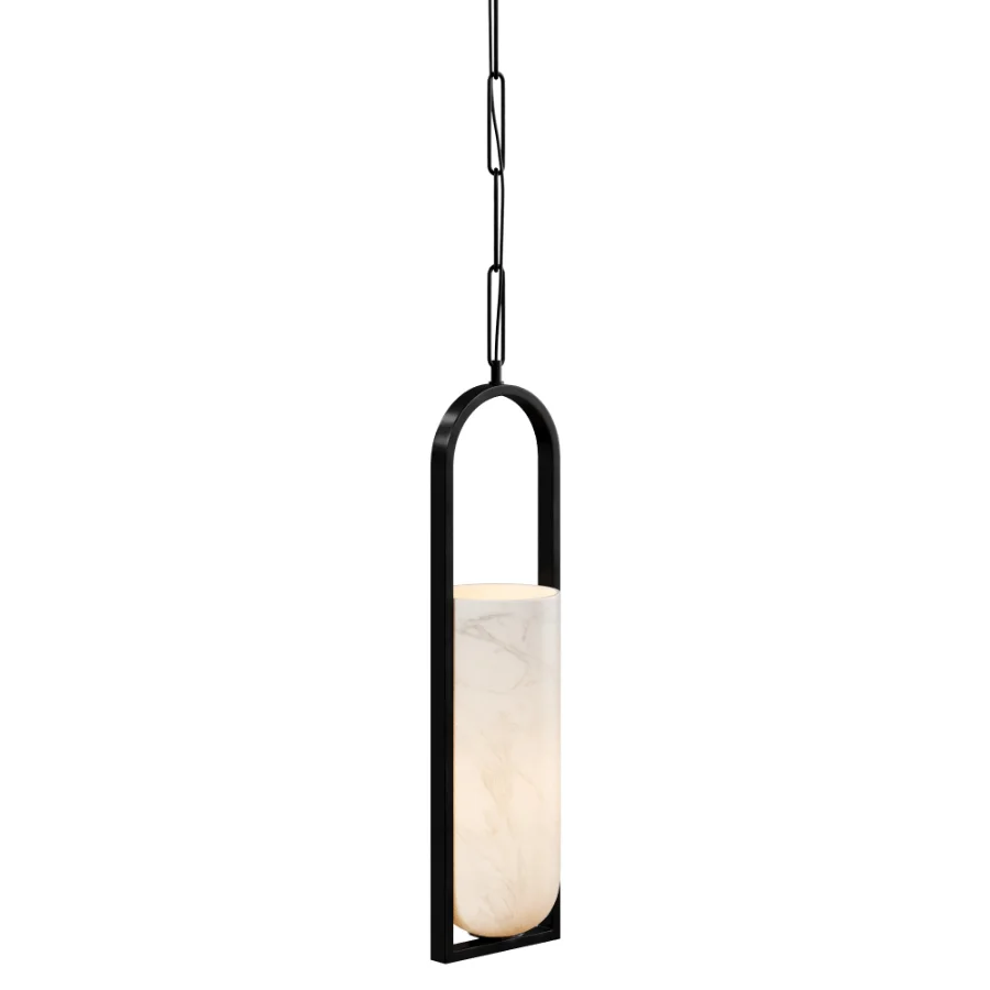 Melange Small Elongated Pendant by Visual Comfort - Image 4