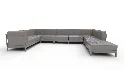 Bouffard Melrose Modular U Shape Sectional with Ottoman - Thumbnail 5