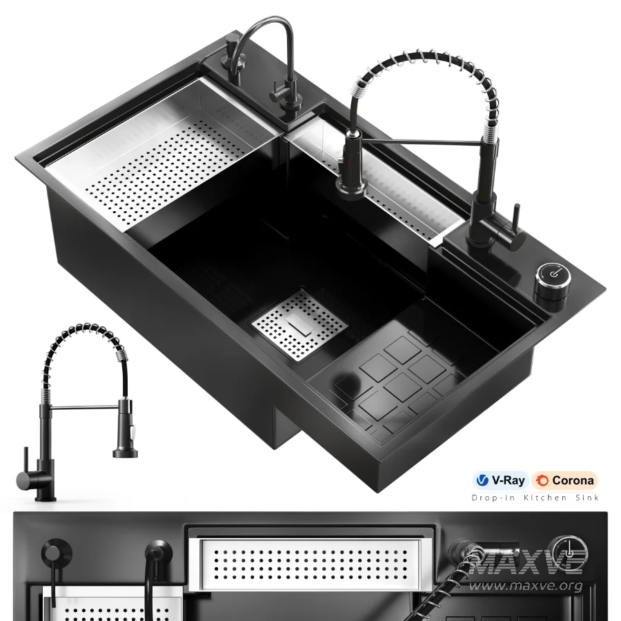 Drop-in Kitchen Sink 4 - Image 1