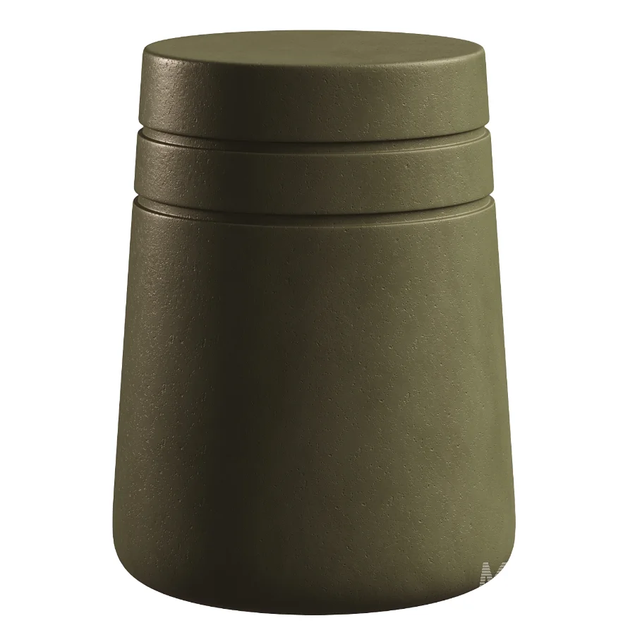 August Lacquer Stool - Image 3
