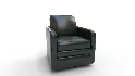 Aycel Wide Swivel Armchair - Thumbnail 1