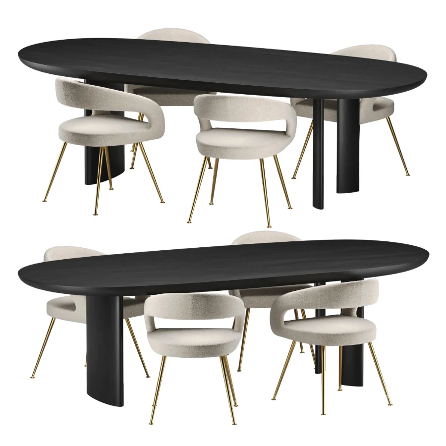 Dining set 34 - Image 1