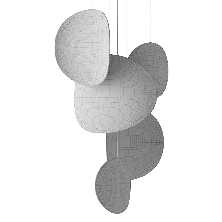 IIII 09 LED fabric pendant lamp - Image 1