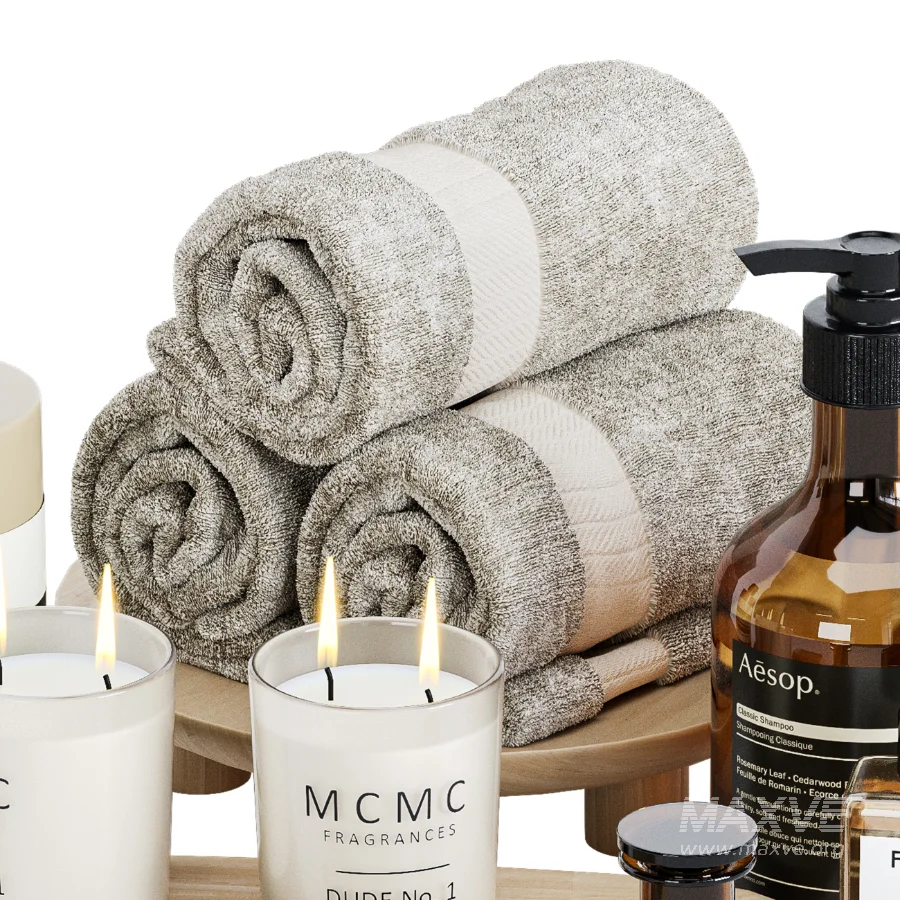 Decorative Bathroom Set 06 - Image 3