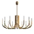 Rousseau LED Oval Chandelier - Thumbnail 1