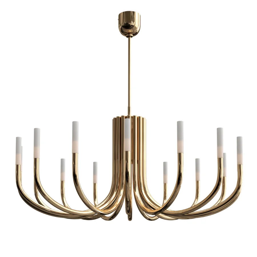 Rousseau LED Oval Chandelier - Image 1