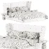 Madrid Bed By Saloni - Thumbnail 5