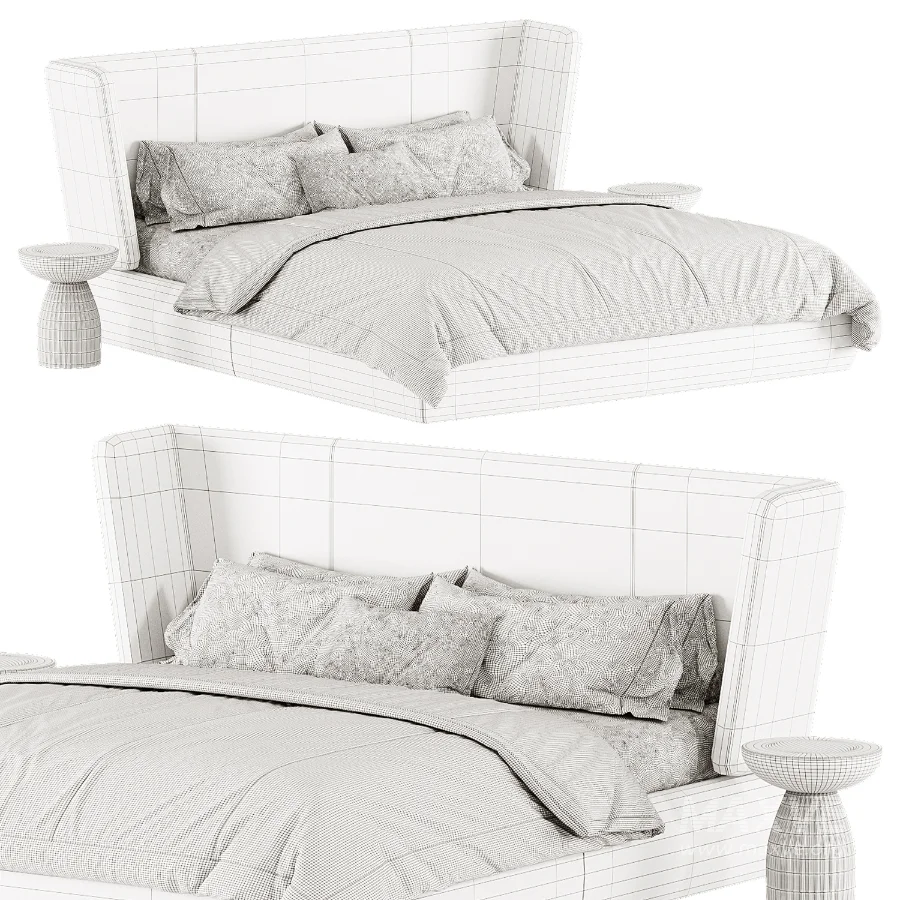 Madrid Bed By Saloni - Image 5