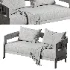 Vento Outdoor Sofa - Thumbnail 3