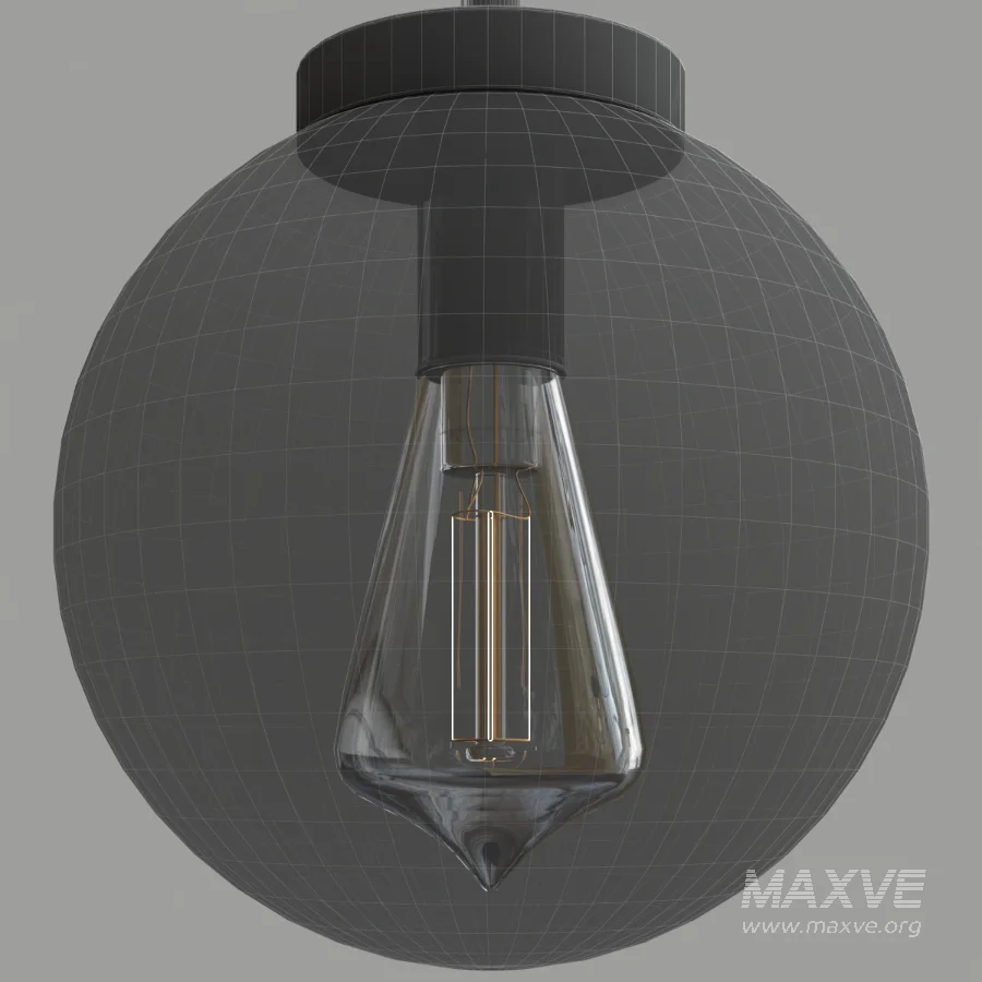Camryn Glass Globe Pendant - Image 1