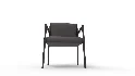 Segur Black Boucle Armchair - Thumbnail 8