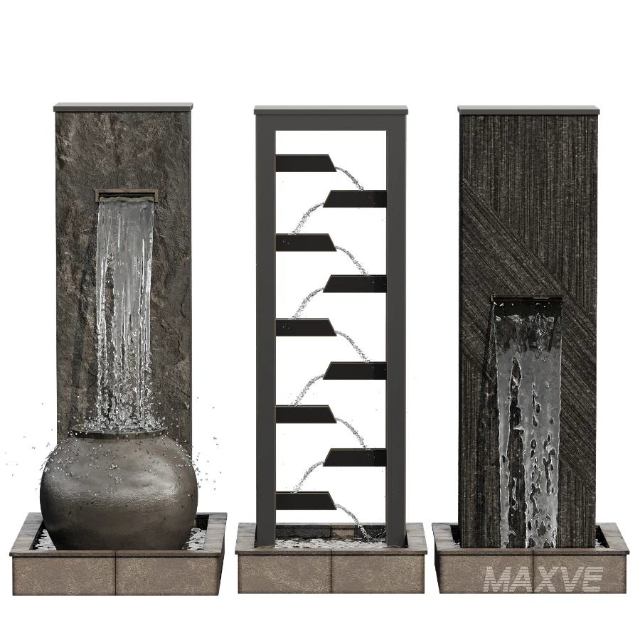 Modern Waterfall Fountain 42 - Image 2