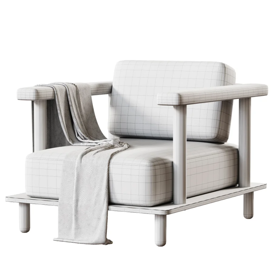 Pia Single Armchair Green - Image 5
