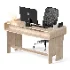 HOLLOW WOOD OFFICE DESK - Thumbnail 4