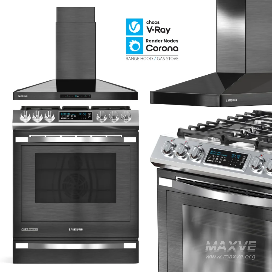 RANGE HOOD / GAS STOVE - Image 1