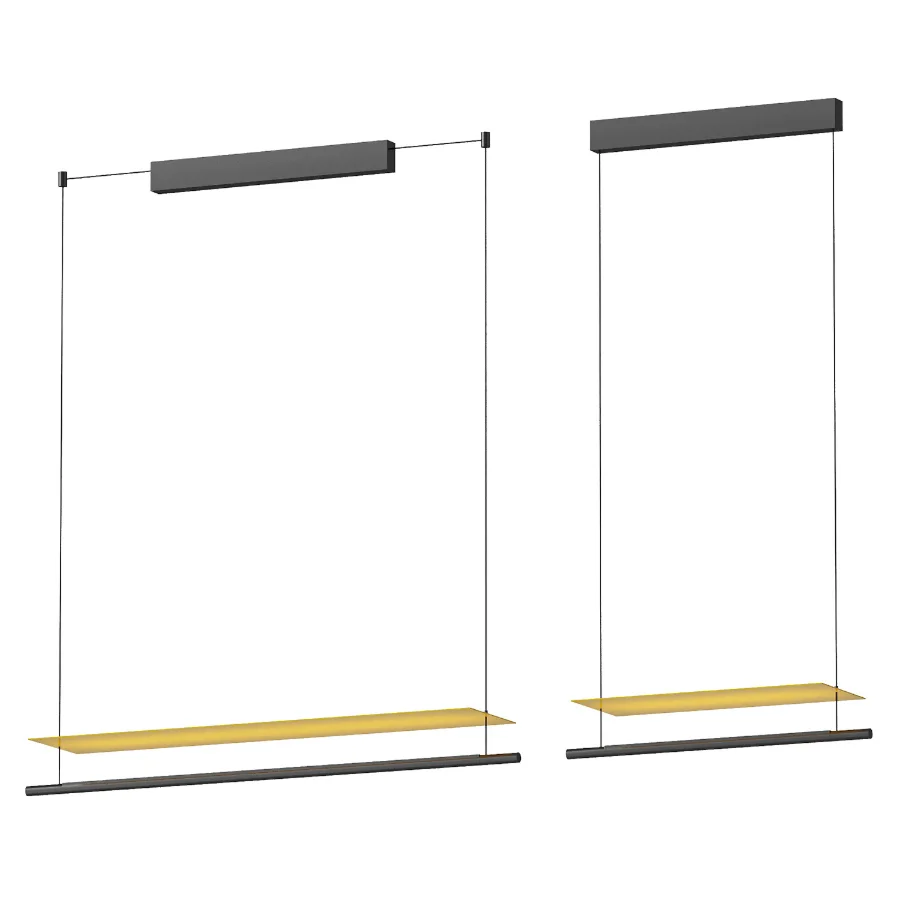 Lamina Dorada Pendant Lamp - Image 1