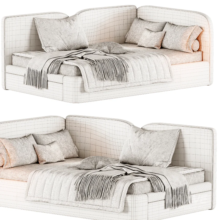 Oliver Corner Kids Bed by Lavsit - Image 4