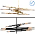 Rousseau Articulating LED Chandelier - Thumbnail 1