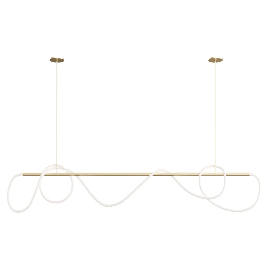 Festif Linear Pendant Lamp by Dbianco vol 4 - Image 3
