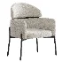Simple Padded Arm Chair with Arms - Thumbnail 4