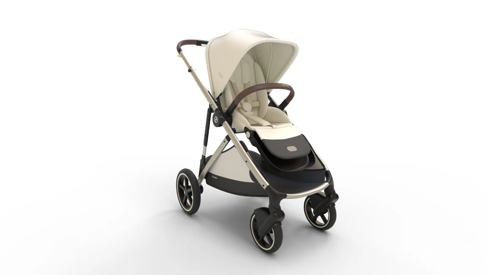 CYBEX Gazelle S Stroller Modular Double Stroller for Infant and Toddler Includes Detachable Shopping Basket - Image 9
