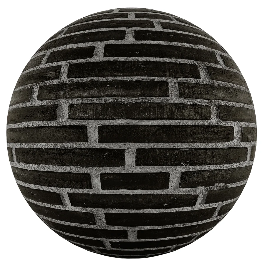Black Brick Wall - Image 2