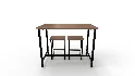 Baroda 2Person Counter Height Dining Set - Thumbnail 2